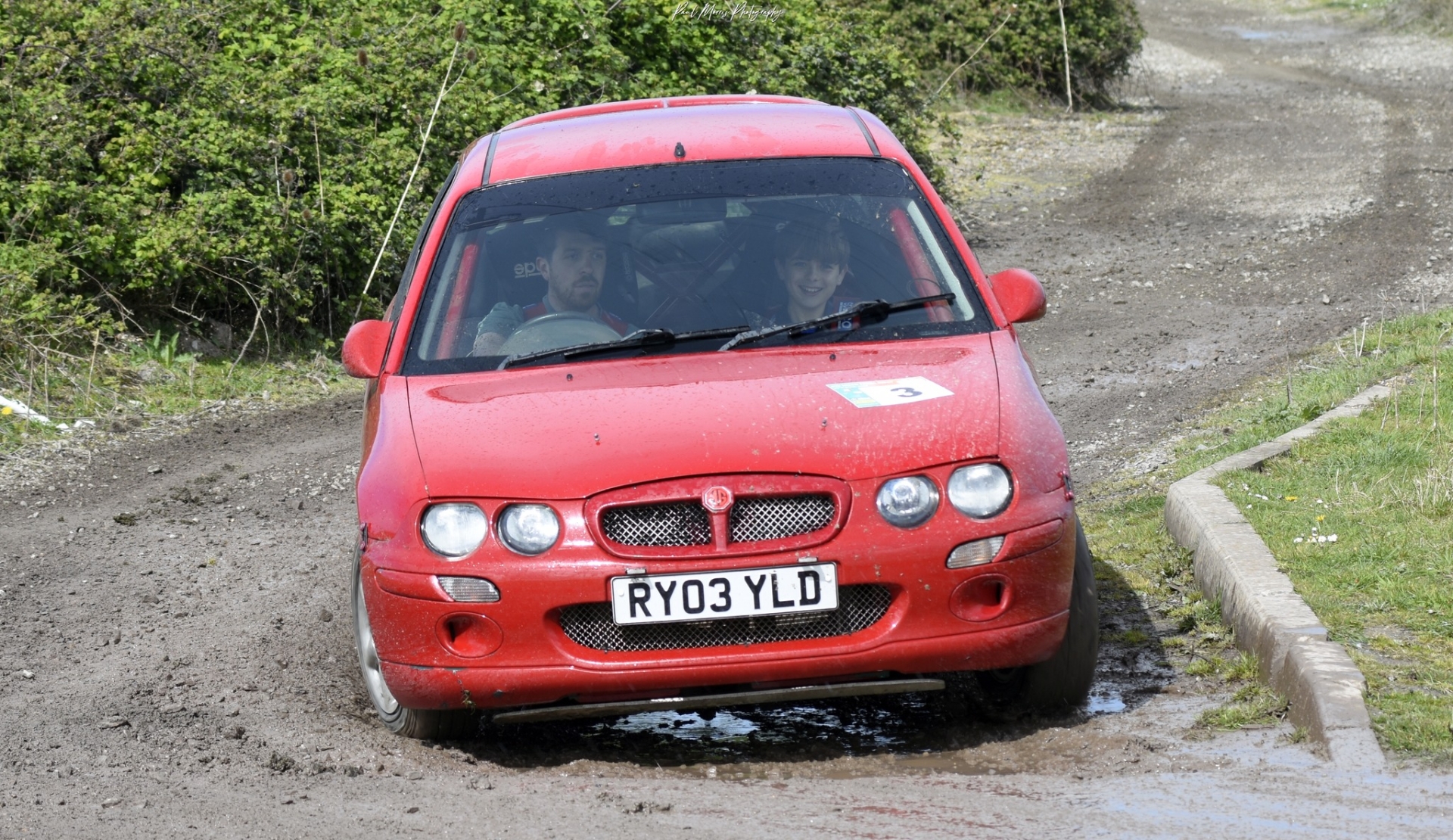 Tribute race is a roaring success on the rallying stage of Chivenor