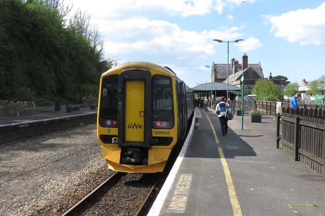 Barnstaple railway station. Credit: Peter Whatley