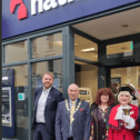 Newton Abbot Mayor, Cllr Colin Parker, at the ceremony (Image- Newton Abbot Town Council)