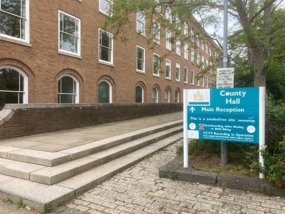 Devon County Council is not receiving nearly as much money from Westminster as the government claims, say councillors.