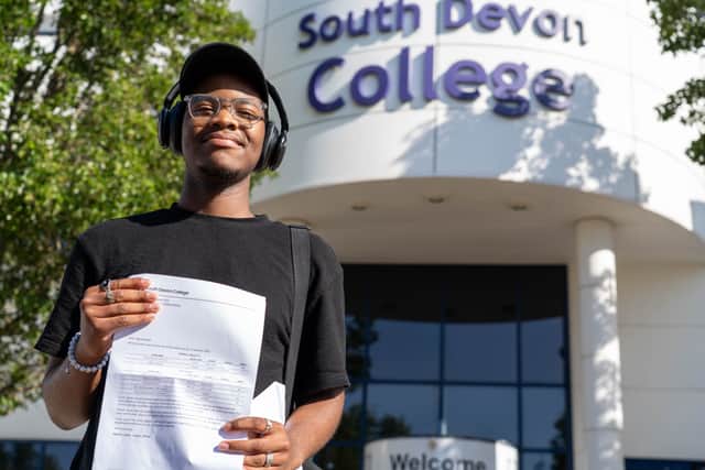 Another success story is Tapiwanashe Zikali, who achieved a grade 6 in both maths and English. “I felt very welcomed at the college and everyone helped me get these grades,” he said. Originally from Zimbabwe, Tapiwanashe is now going on to study a Level 3 BTEC in computing and maths A level.