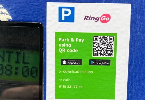Torbay parking meters QR code scam (Image courtesy: Torbay Council)