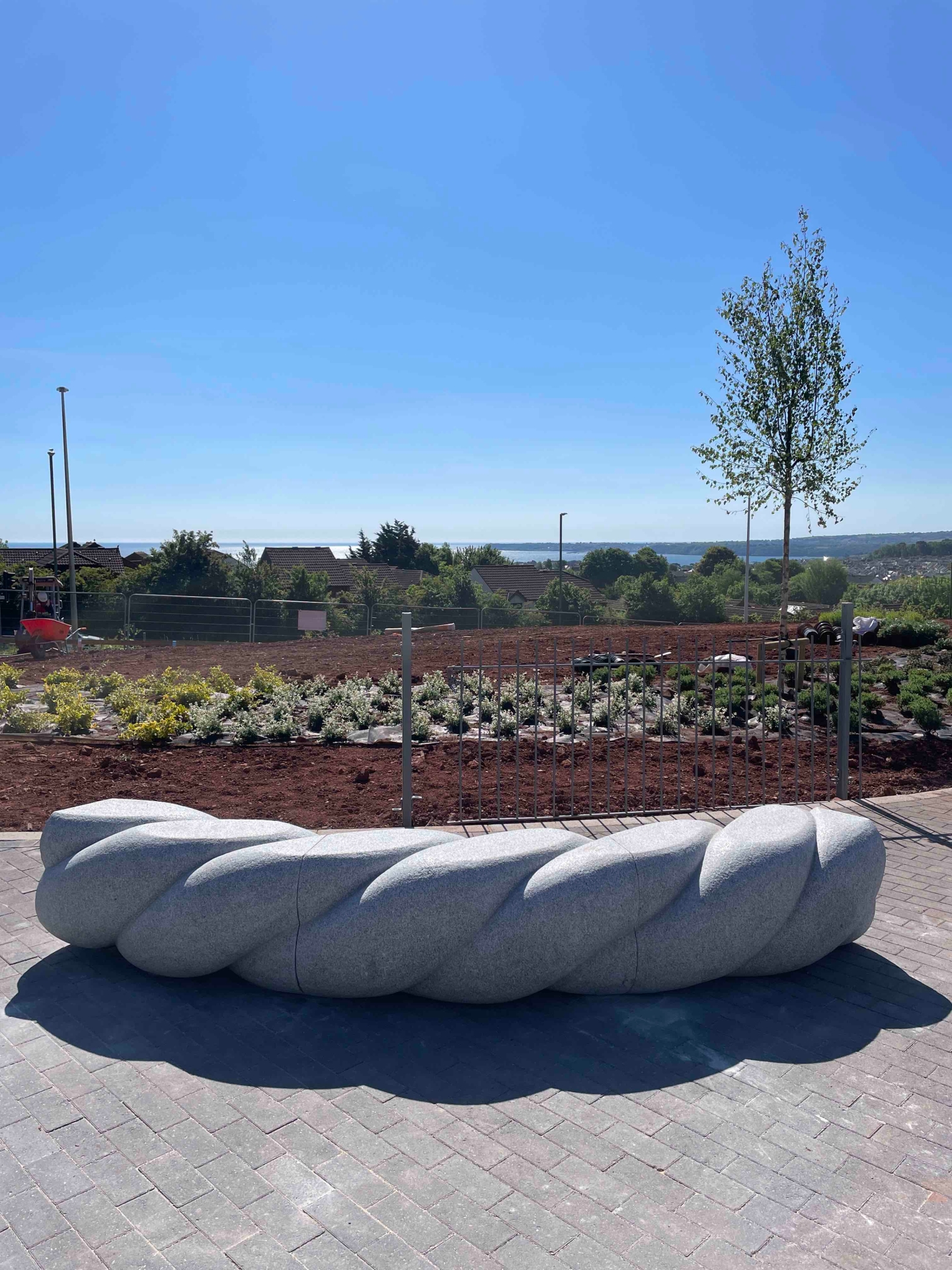 Rope View sculpture overlooks sea at new South Devon Lidl site