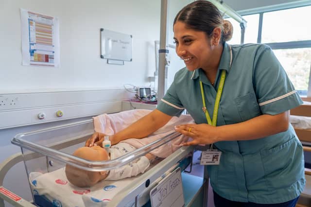 Nurse student Dina Kharel