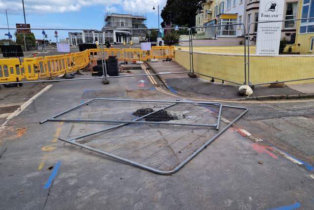 SWW says a specialist engineer has been deployed to assess the situation.