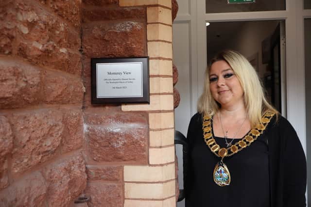 VIP guest and Torbay Council Civic Mayor, Hannah Stevens, undertook the ribbon-cutting duties to declare the service, part of the Accomplish UK network of services, officially open.