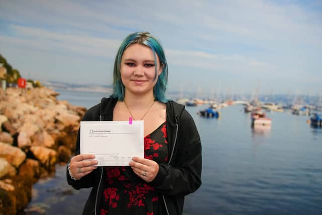 Taven Spirit from Paignton is also delighted with her exam results and can now pursue her career aspirations to be a detective.
