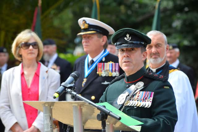 Military bond with regiment is reaffirmed