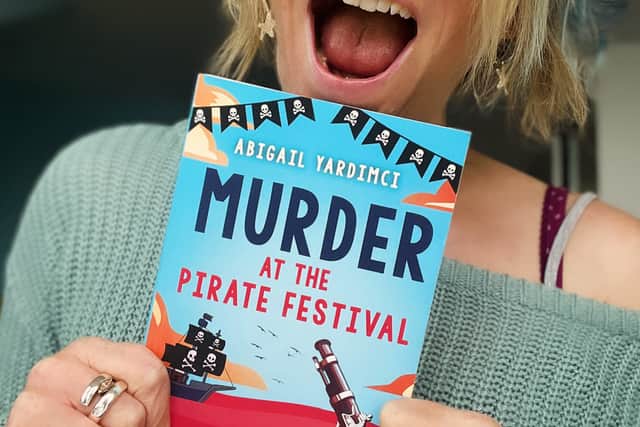 Murder at the Pirate Festival tells the story of a local girl who investigates the mysterious death of one of her friends while celebrating the pirate festival at the fictitious seaside town of Berryport.