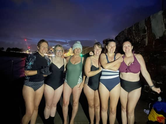 Midnight swim for the Midwifery Mermaids