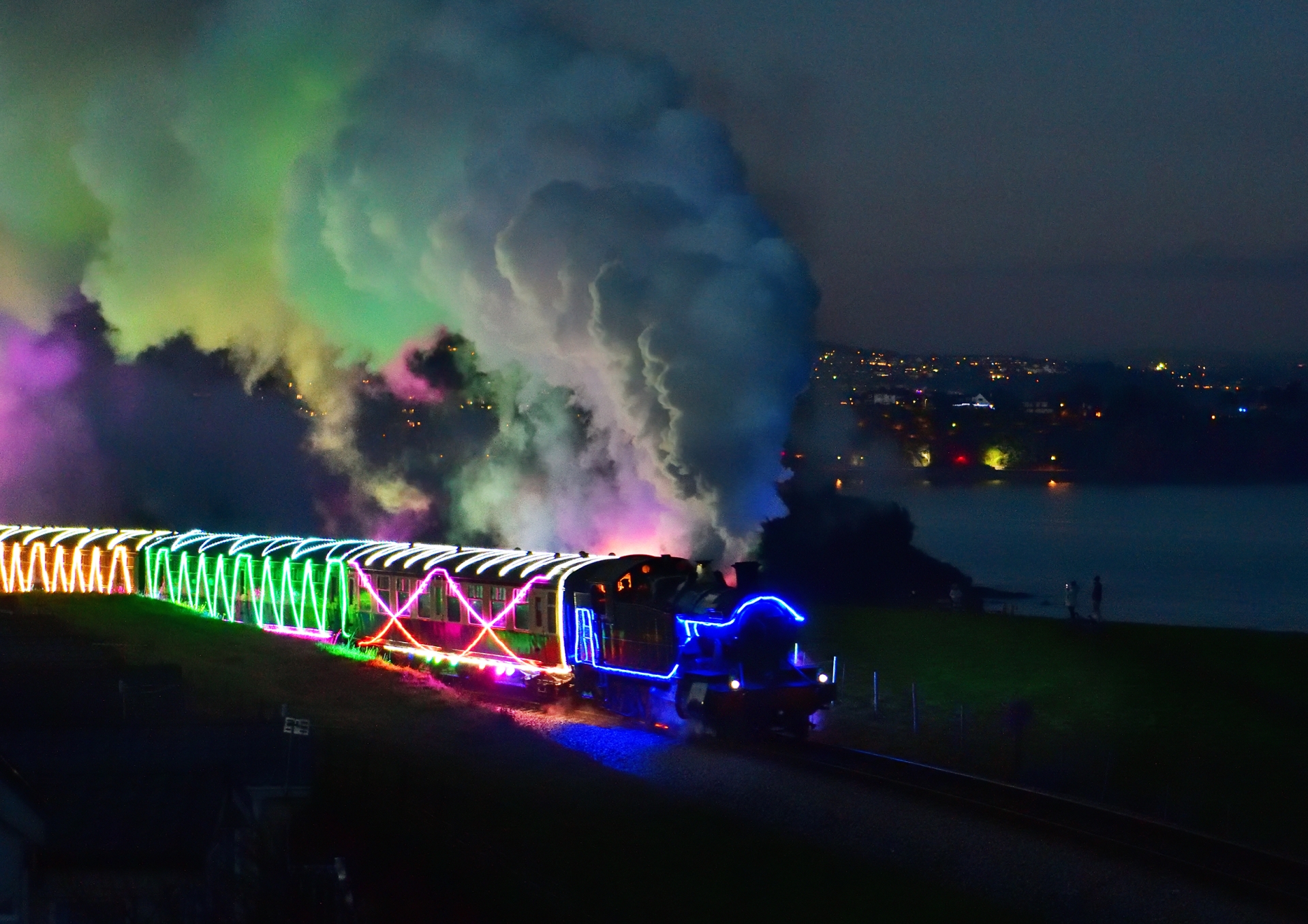 Magical train ride for special families