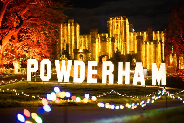 Powderham at Christmas