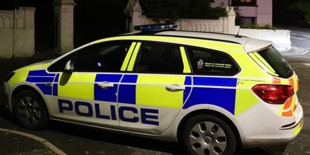 Two held by police after stabbing
