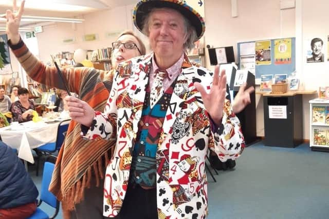 Churston Library celebrates golden year with 1970s party