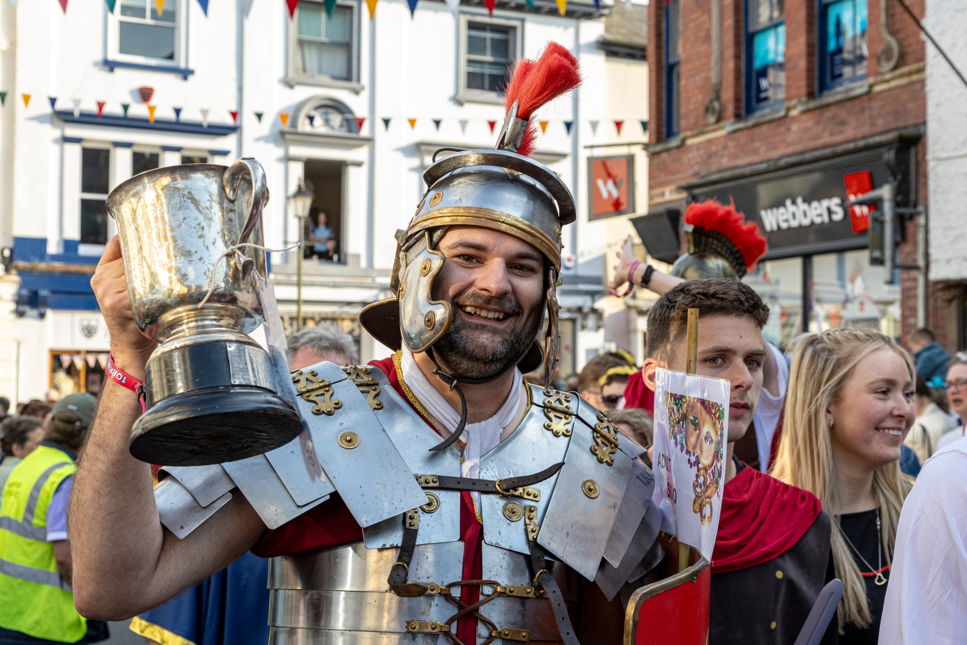 Romin’ the streets of Torrington for spectacular Mayfair fancy dress finale