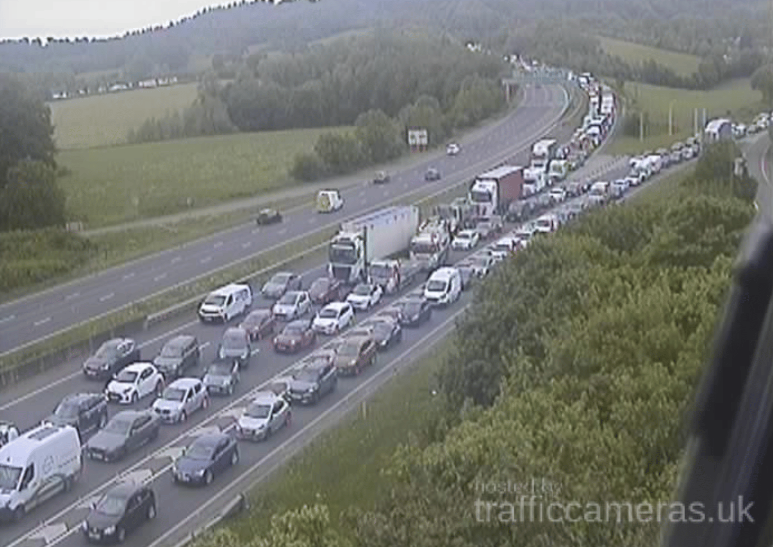 LIVE: M5 closed near Exeter after police incident causing major delays ...