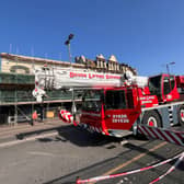 Demolition teams in Station Square, Paignton (Image courtesy: Guy Henderson)