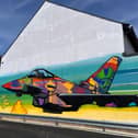 Typhoon mural by Szabotage at new Paignton car park