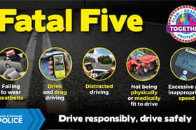 Fatal Five road safety message