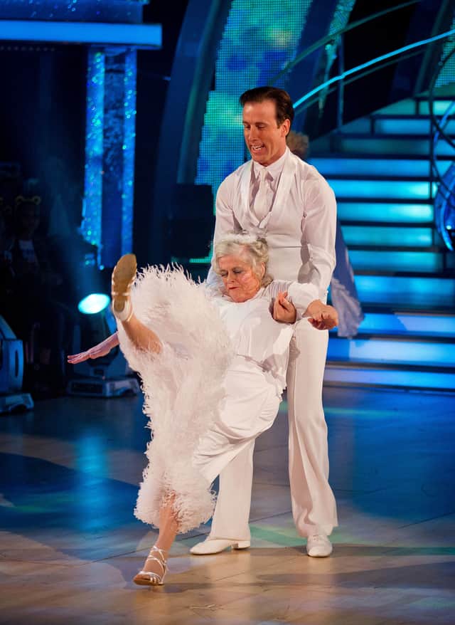 Ann Widdecombe found fame outside politics with her Strictly Come Dancing exploits