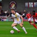 Sonny Fish in action for Torquay United