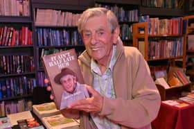 Melvyn Hayes at the Torbay Literary Festival Pic miraclePR.com