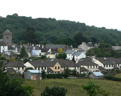 The incident happened at a property near Chudleigh