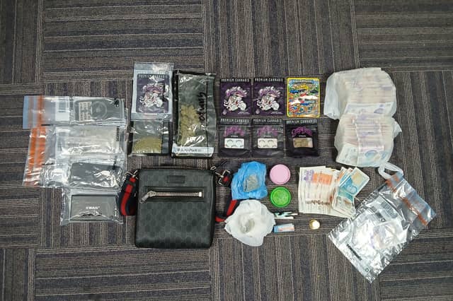 A routine stop-check in Paignton uncovered a lot more than police were expecting