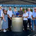Winners' enclosure at Newton Abbot Racecourse