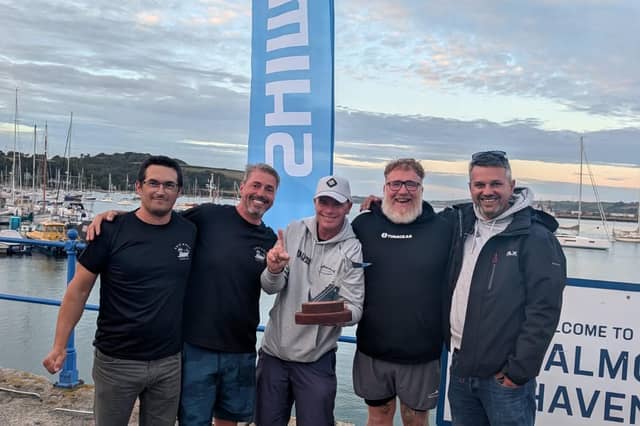 The winning team in the UK Tuna Championships