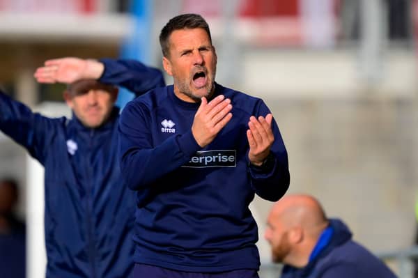 Torquay United manager Jimmy Ball