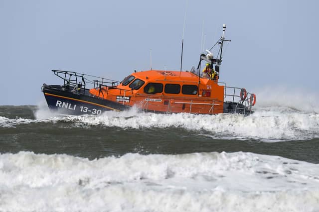 An RNLI Shannon Class Lifeboat