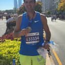 Steve Mason after Chicago Marathon 