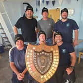 The Torbay shield winning team from Teignmouth SAC