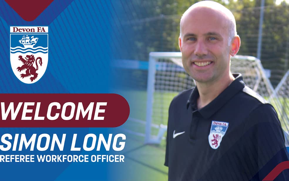 Devon FA welcome Simon Long