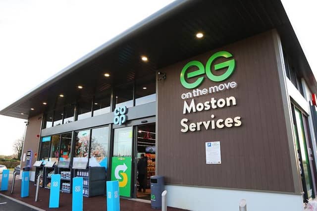 An EG On The Move store