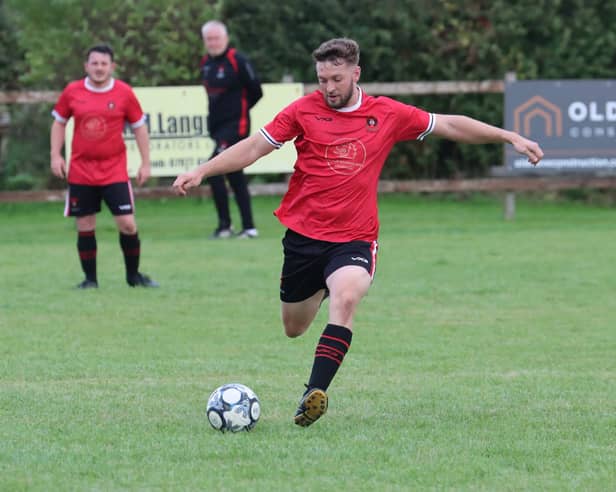 Penalty progress for East Allington United