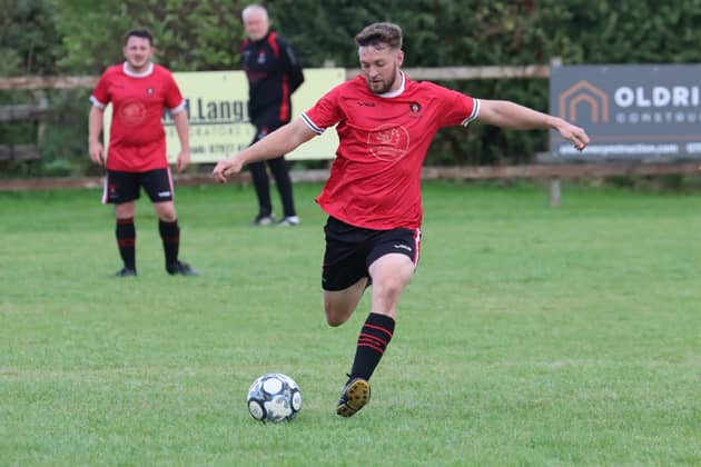 Penalty progress for East Allington United