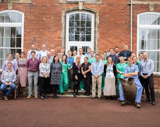 Torbay Hospital anaesthetic team