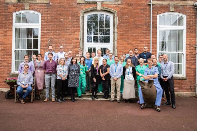 Torbay Hospital anaesthetic team