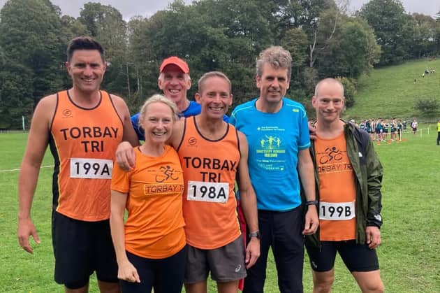 Torbay Tri Club cross country team 