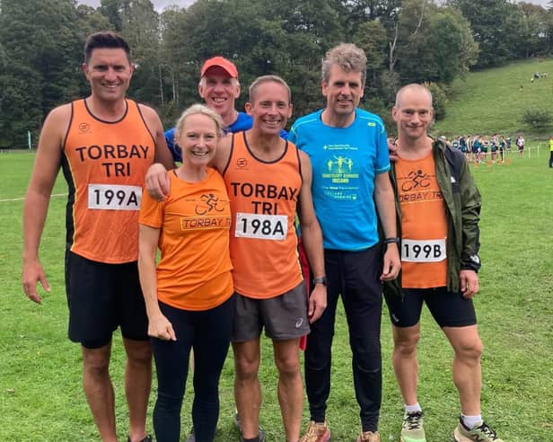 Torbay Tri Club cross country team 