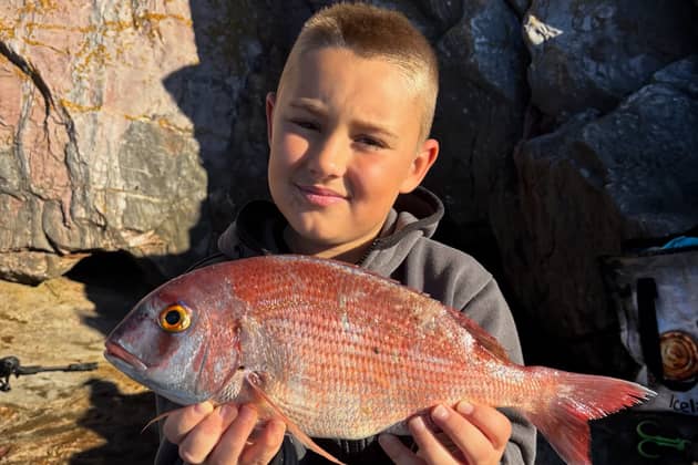 Oliver Cooper with a Couches Bream of 1lb 11oz