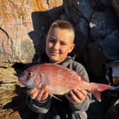 Oliver Cooper with a Couches Bream of 1lb 11oz
