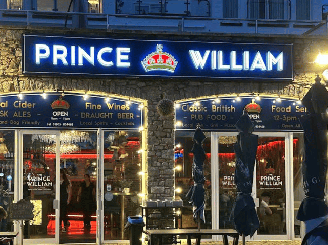 Prince William, Brixham