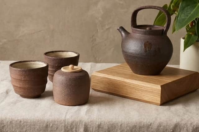 Stoneware Teapot 