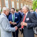 Martyn Barklett-Judge meeting His Majesty King Charles III at St. James Palace earlier this Summer