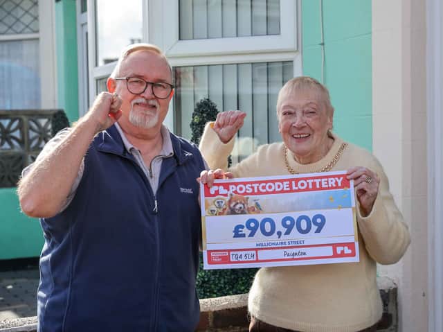 Chris and Michelle were left 'gobsmacked' after receiving £90,909