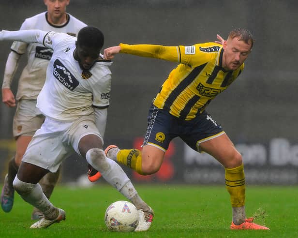 Torquay v Maidstone in brutal conditions