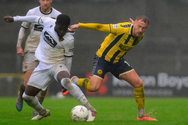 Torquay v Maidstone in brutal conditions